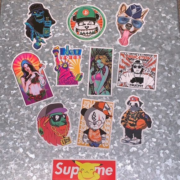 (70) Miscellaneous Vinyl Stickers - Picture 7 of 7